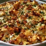 BBQ Ranch Chicken Casserole