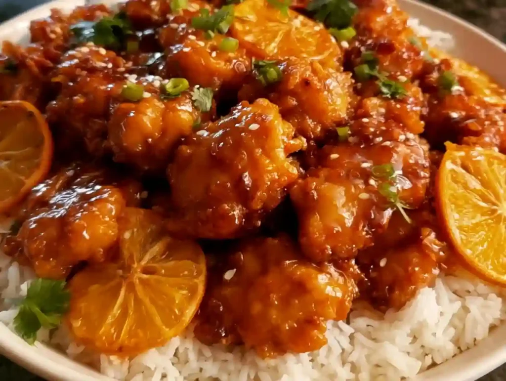 Baked Orange Chicken