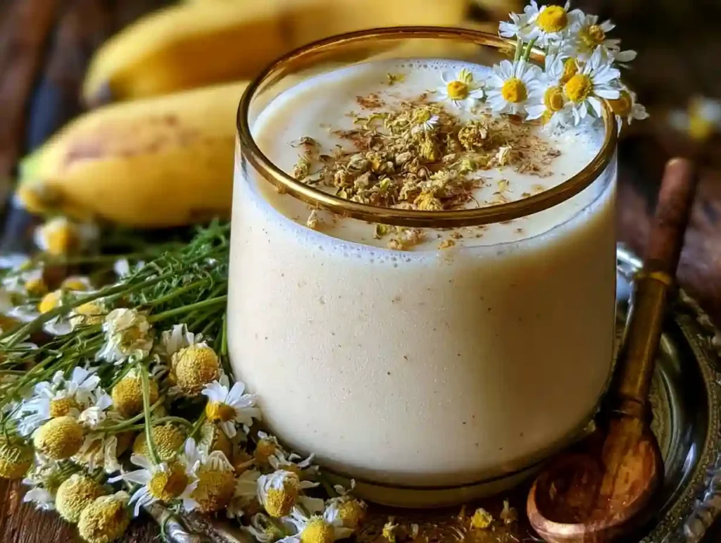 Banana Chamomile Tea Smoothie Recipe
