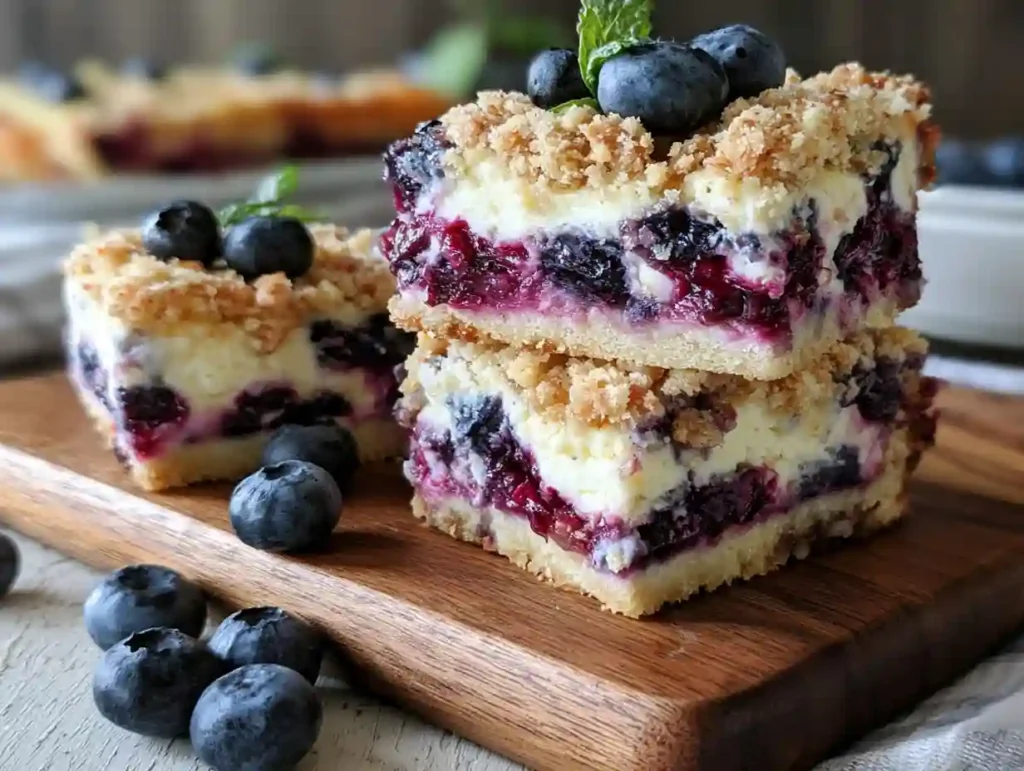 Blueberry Cream Cheese Bars