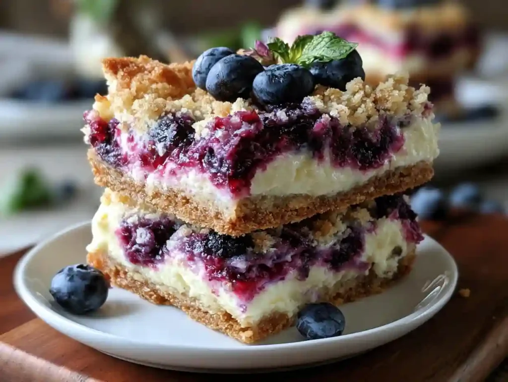 Blueberry Cream Cheese Bars