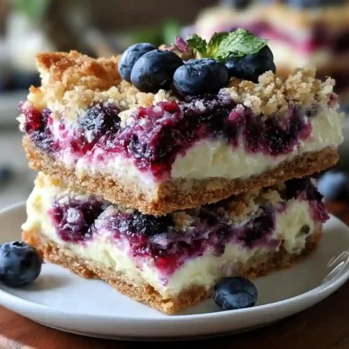 Blueberry Cream Cheese Bars