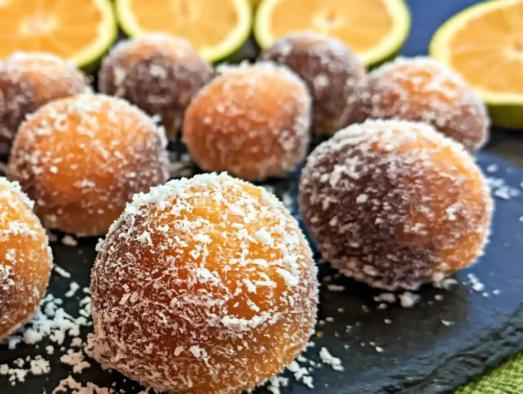 Boozy Orange Margarita Truffles