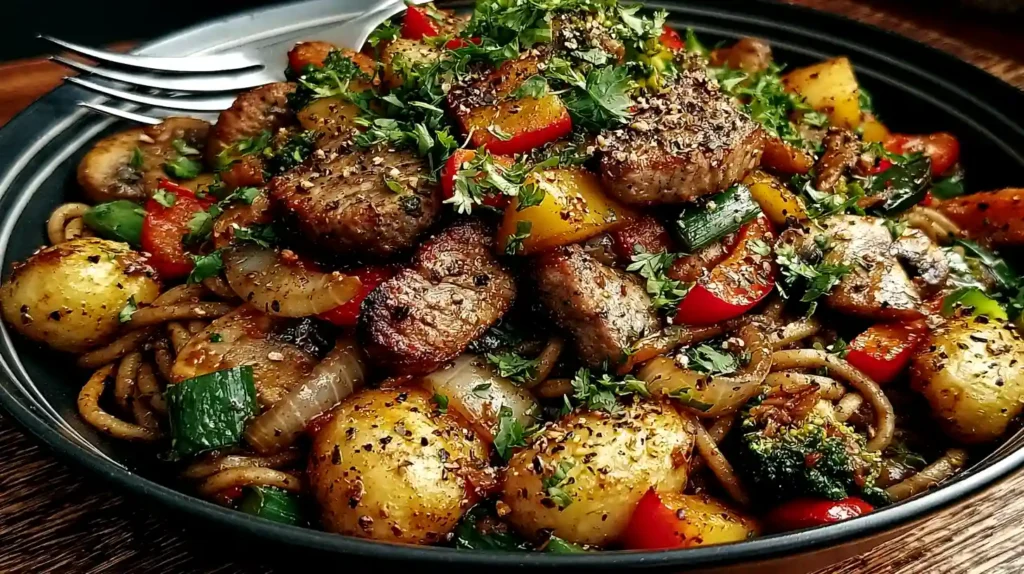 COWBOY STIR FRY IN 30 MINUTES