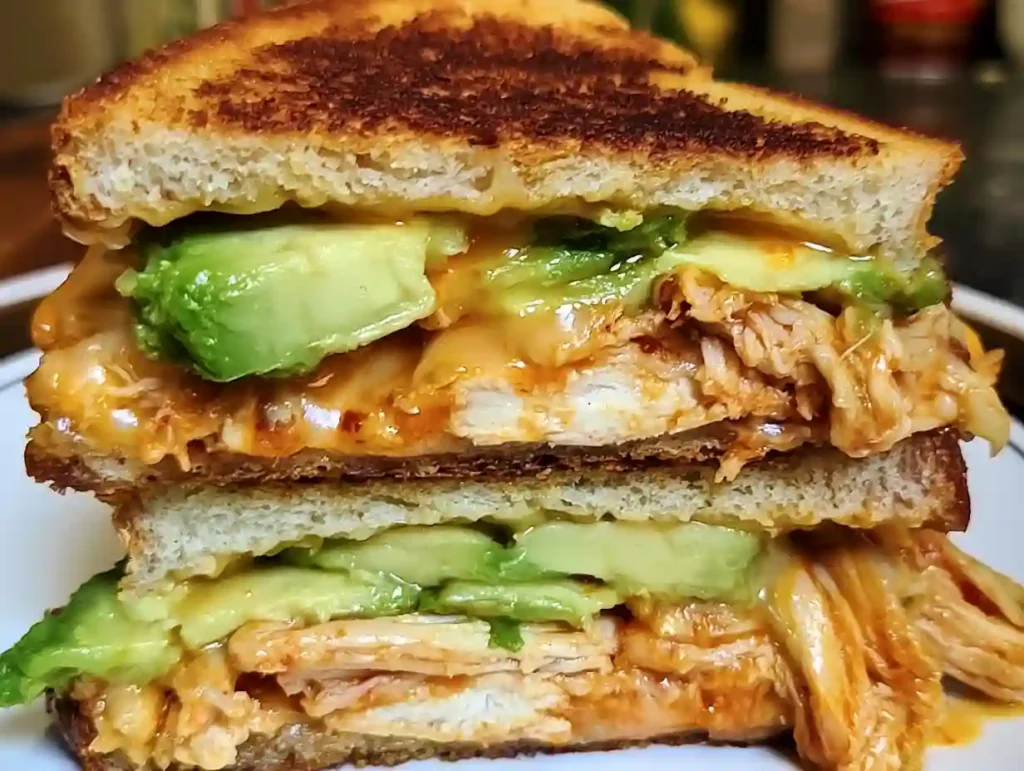 Chicken Avocado Melt Sandwich