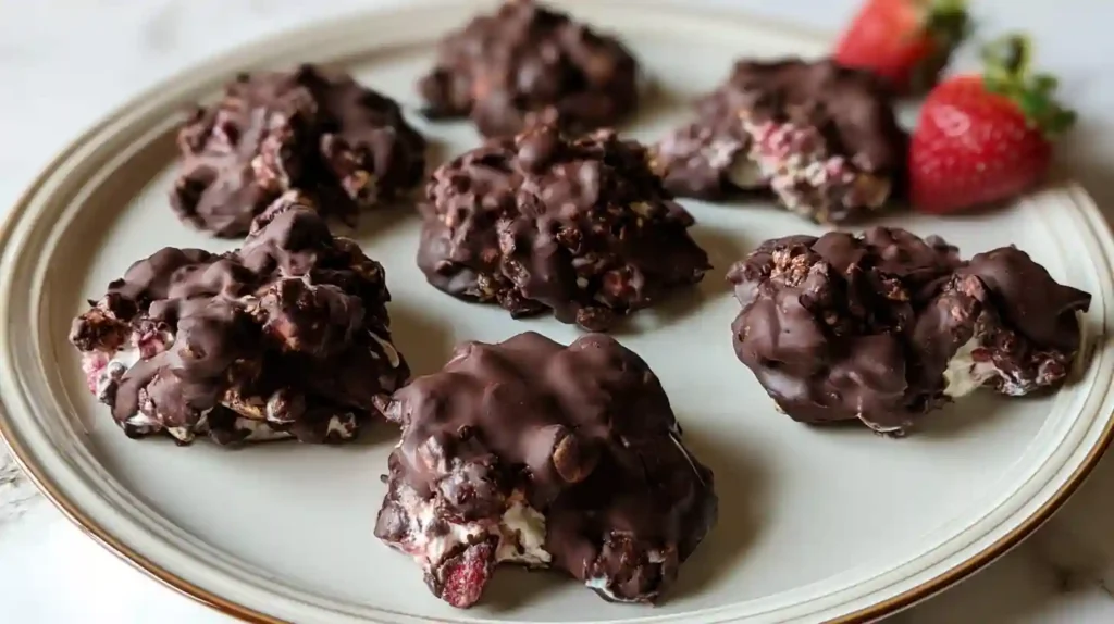 Chocolate Strawberry Yogurt Clusters Recipe