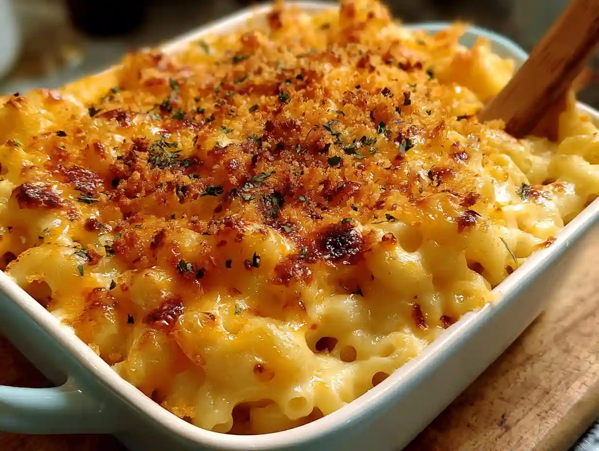 Creamy Baked Macaroni and Cheese