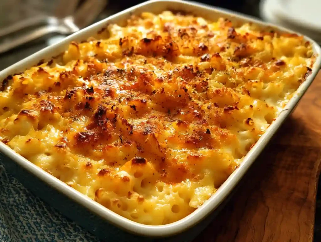 Creamy Baked Macaroni and Cheese