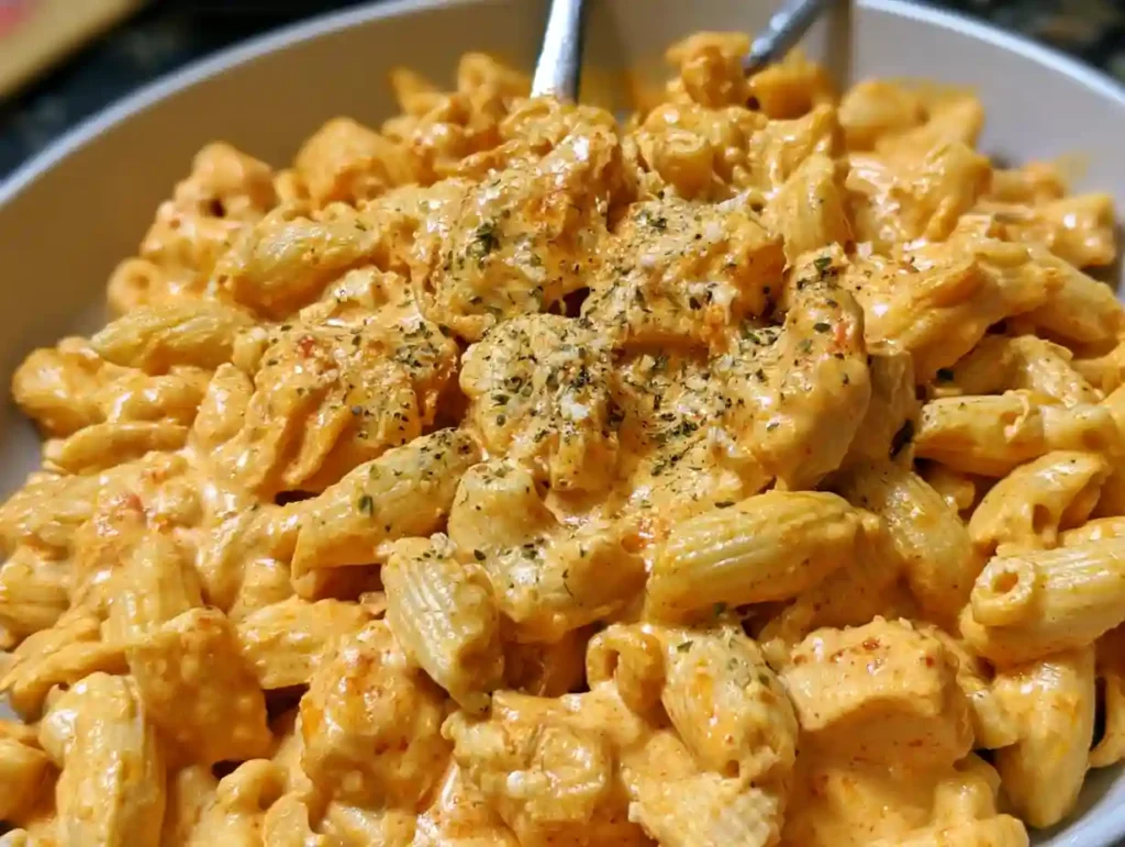 Creamy Spicy Buffalo Chicken Pasta