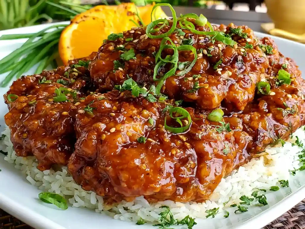 Double Crunch Orange Chicken