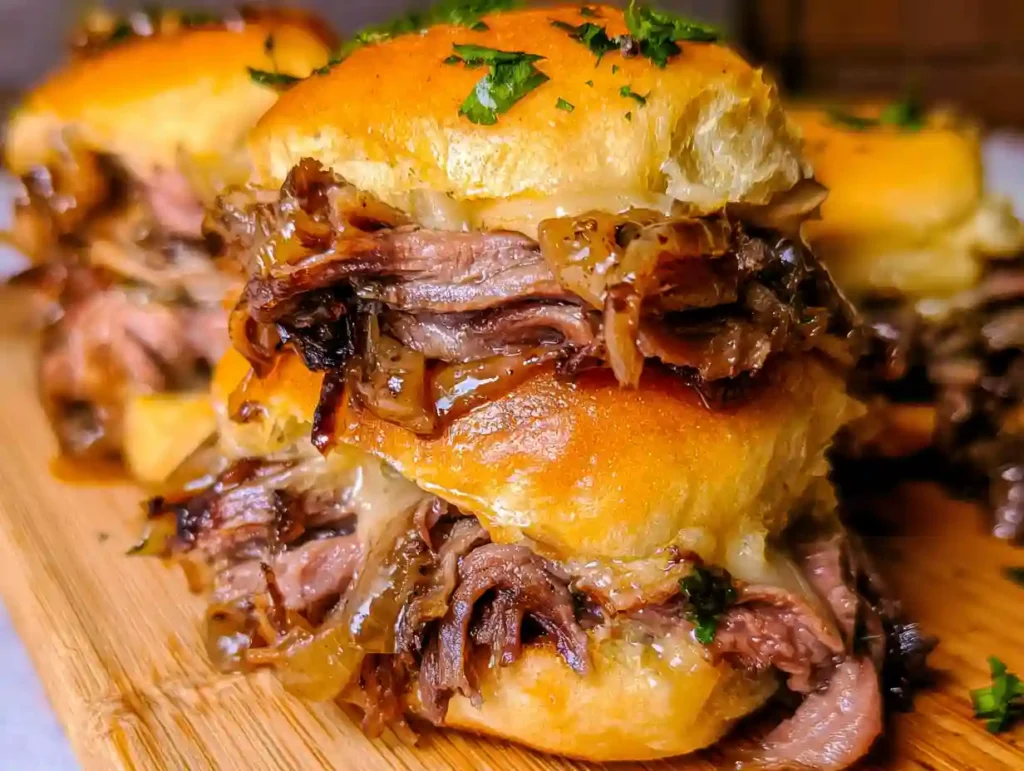 French Dip Sliders Recipe