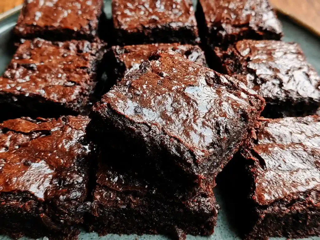 Fudgy brown butter brownies