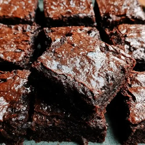 Fudgy brown butter brownies