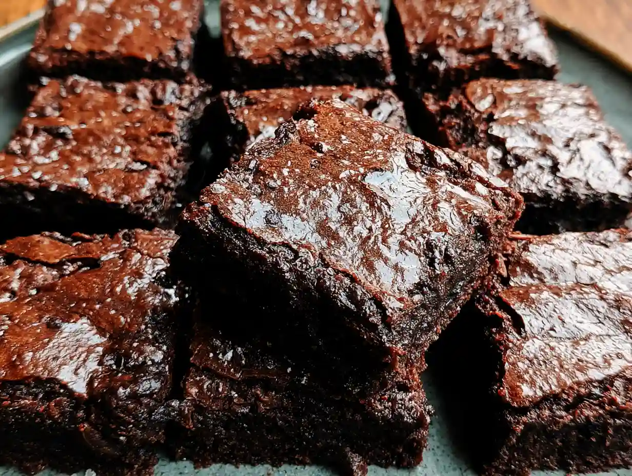 Fudgy brown butter brownies