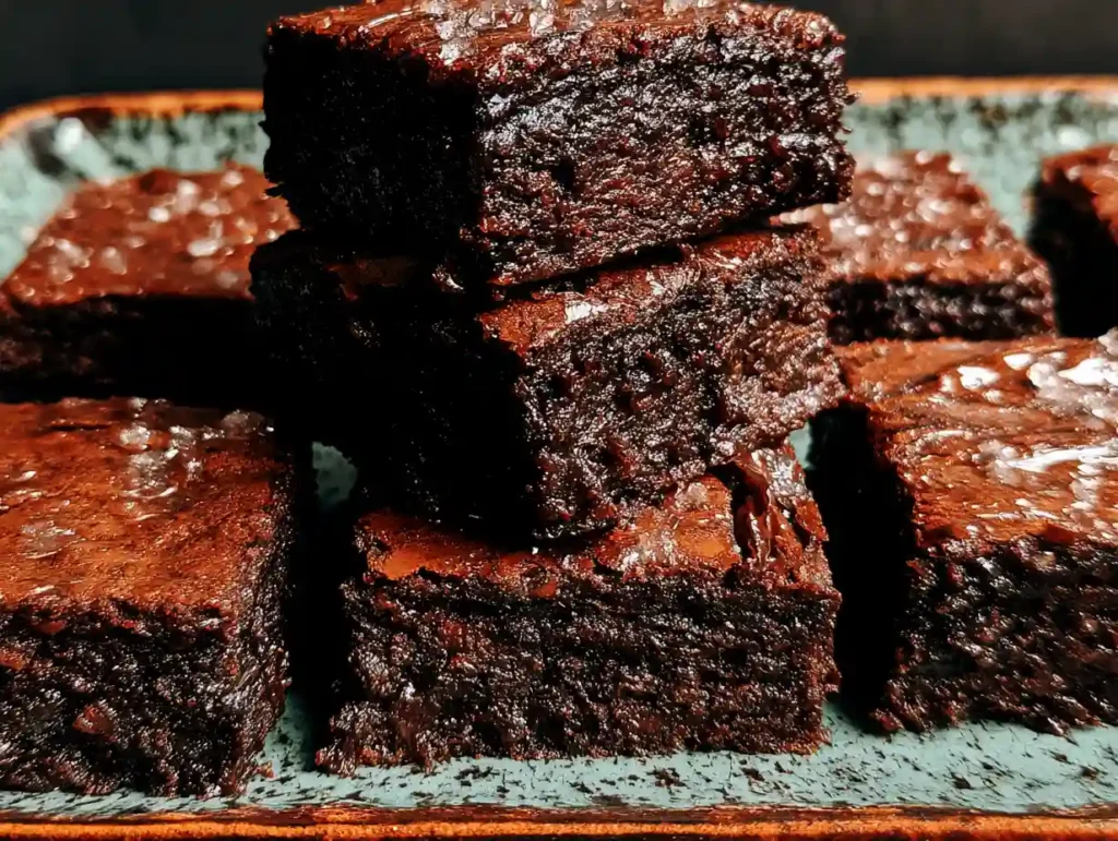 Fudgy brown butter brownies
