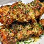 Garlic Parmesan Chicken Skewers