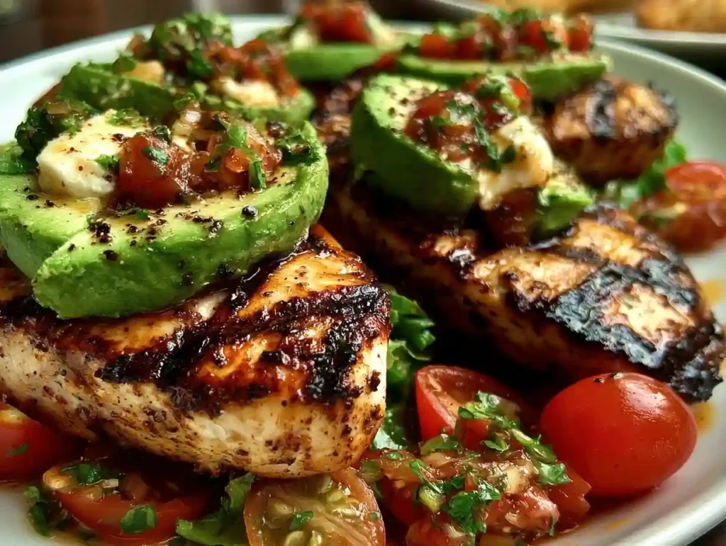 Grilled California Avocado Chicken