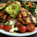 Grilled California Avocado Chicken