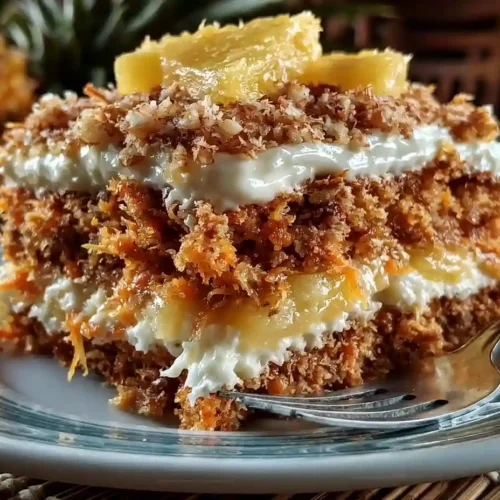 Hawaiian Carrot Pineapple Cake