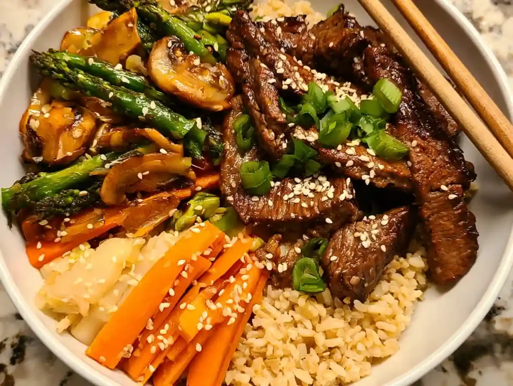 Hibachi Steak Bowls Dinner Recipe