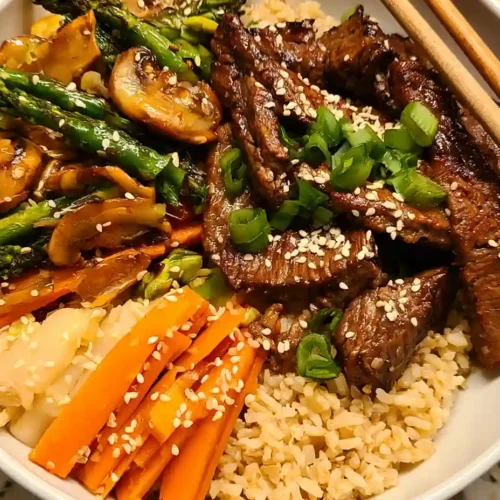 Hibachi Steak Bowls Dinner Recipe