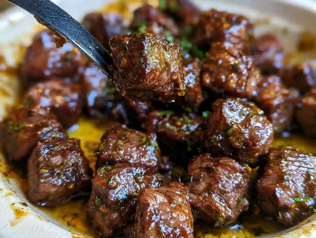 Cowboy Butter Steak Bites