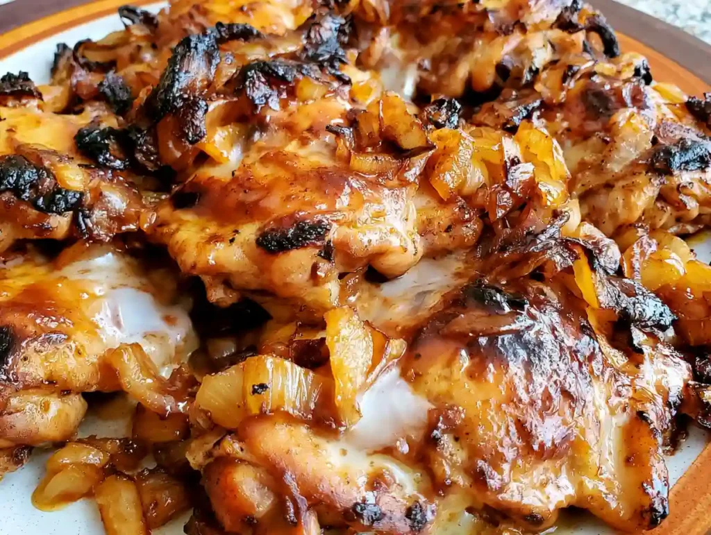 Low Carb BBQ Chicken Thighs