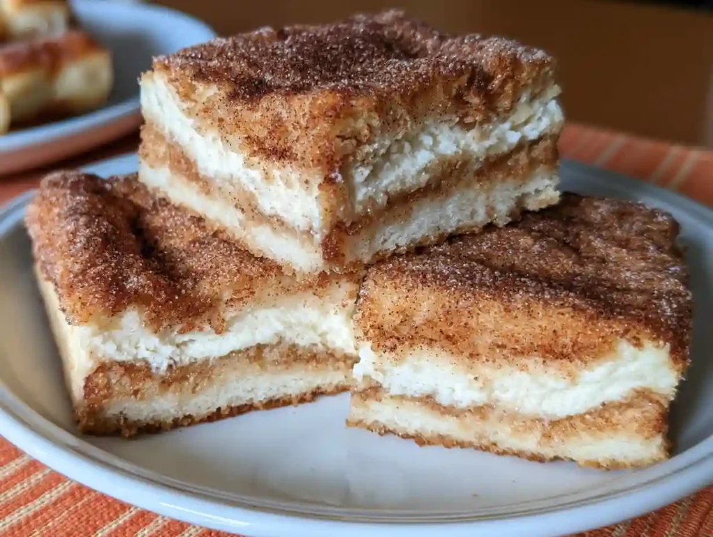 Mexican Churro Cheesecake Bars