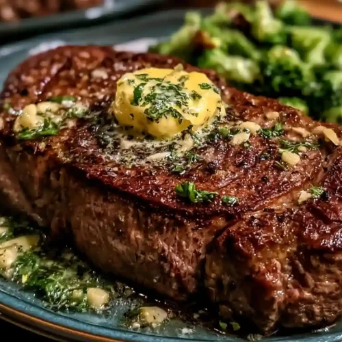 Pan Seared Steak with Garlic Butter