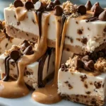 Peanut Butter Frozen Yogurt Bars