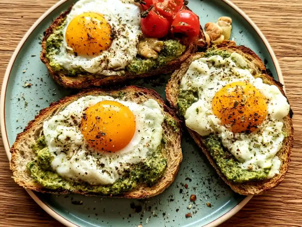 Pesto Eggs Recipe