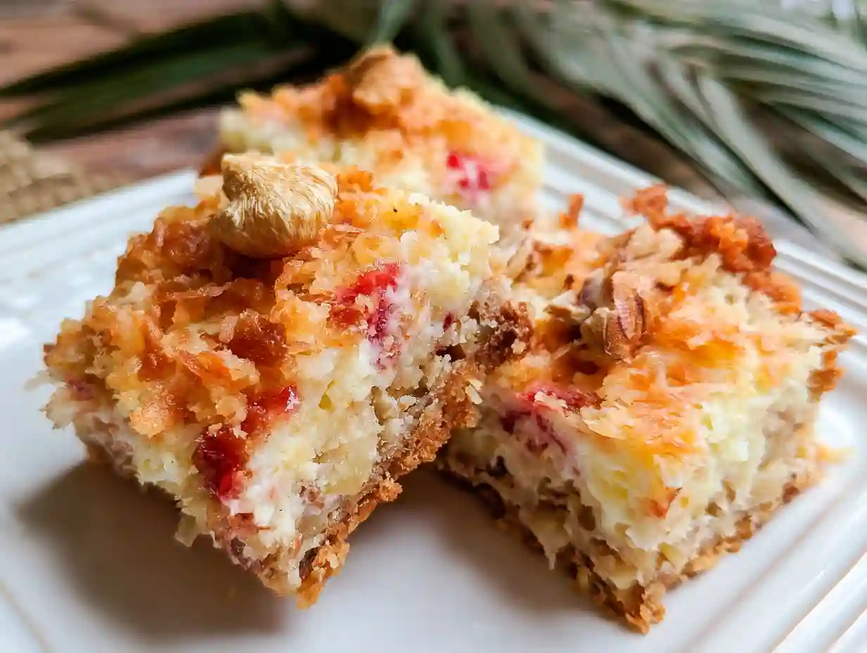 Pina Colada Seven Layer Bars