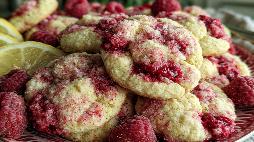 Raspberry Lemon Cookies