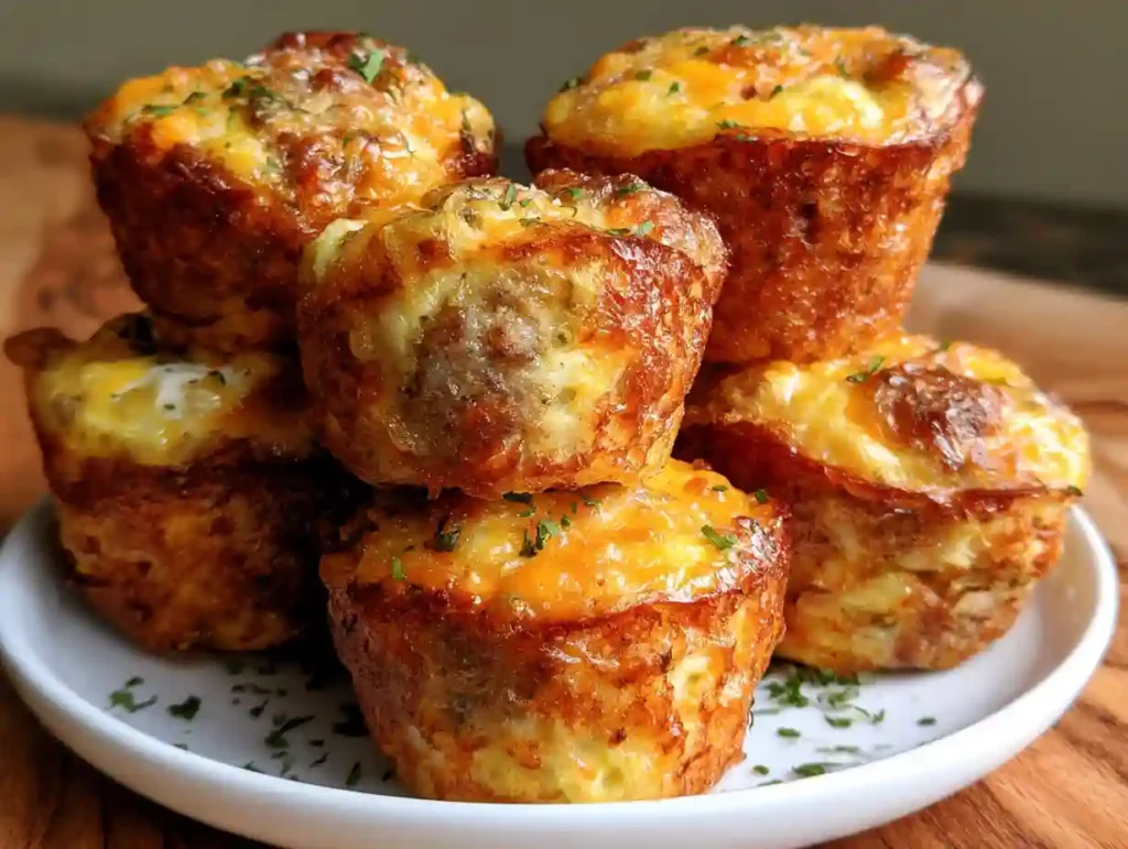Sausage, Egg and Cheese Breakfast Muffins