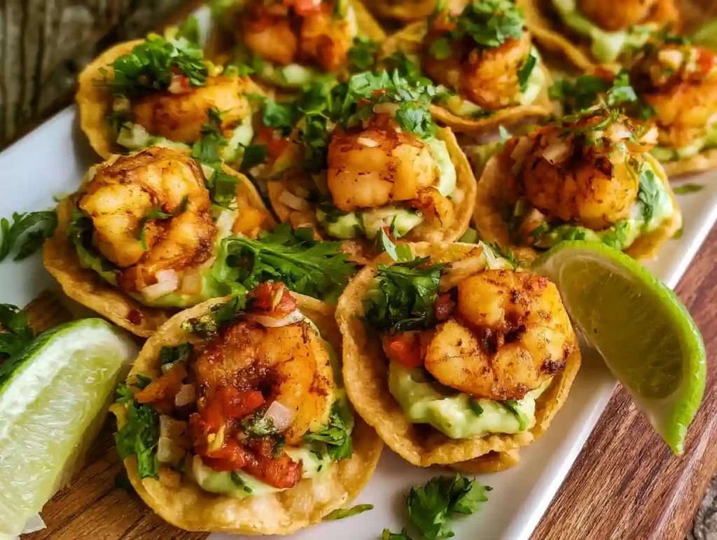 Shrimp Taco Bites