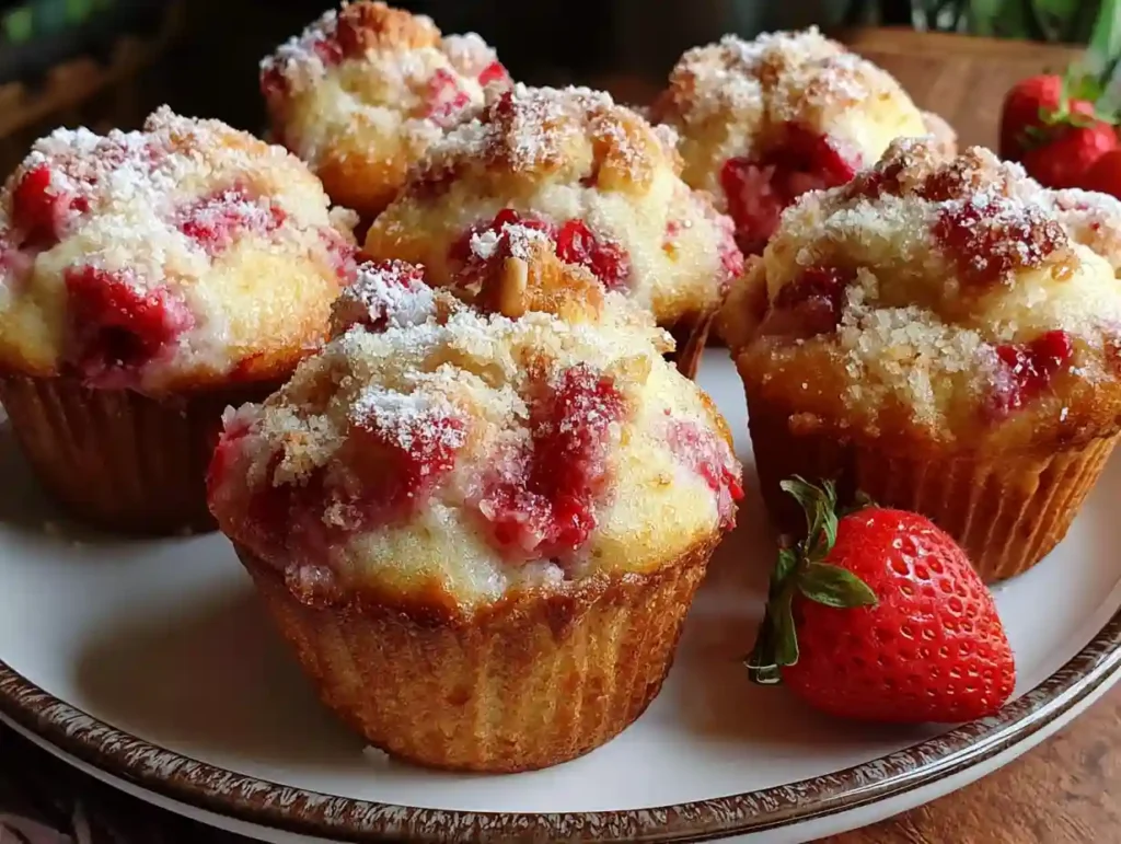 Strawberry Shortcake Muffins Recipe