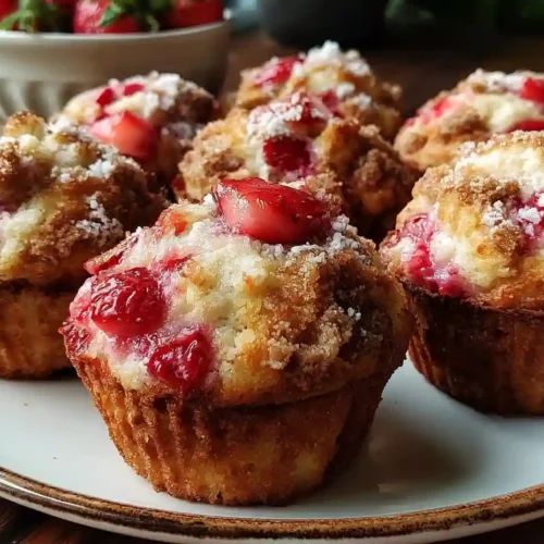 Strawberry Shortcake Muffins Recipe