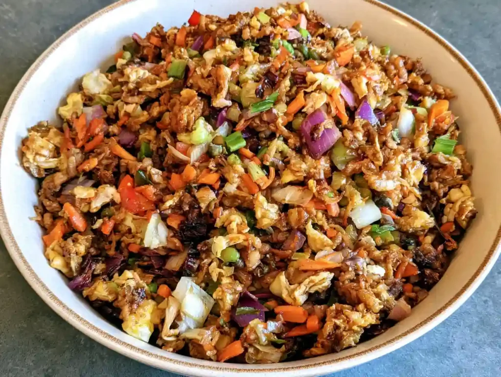Blackstone Egg Roll In A Bowl