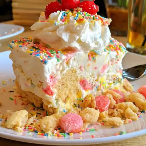 Cake Batter Lush Dessert