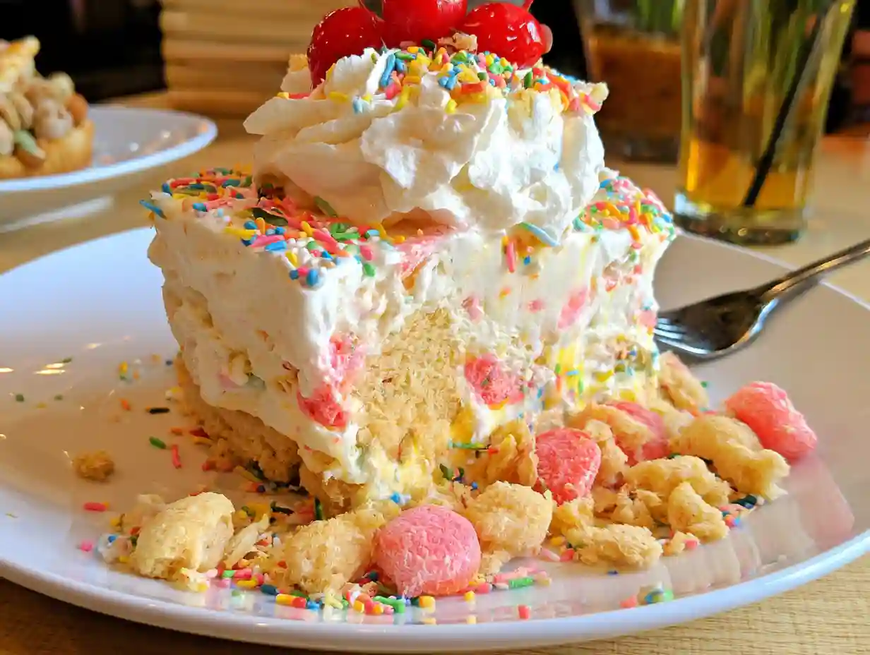 Cake Batter Lush Dessert
