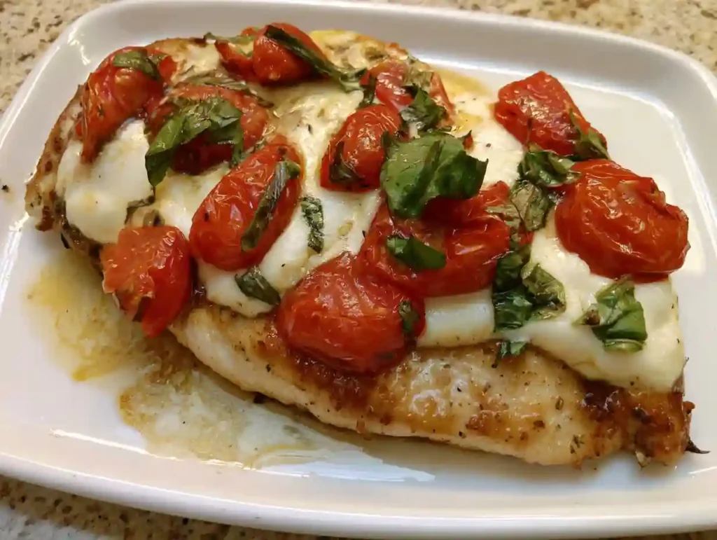 Caprese Chicken With Tomatoes And Basil