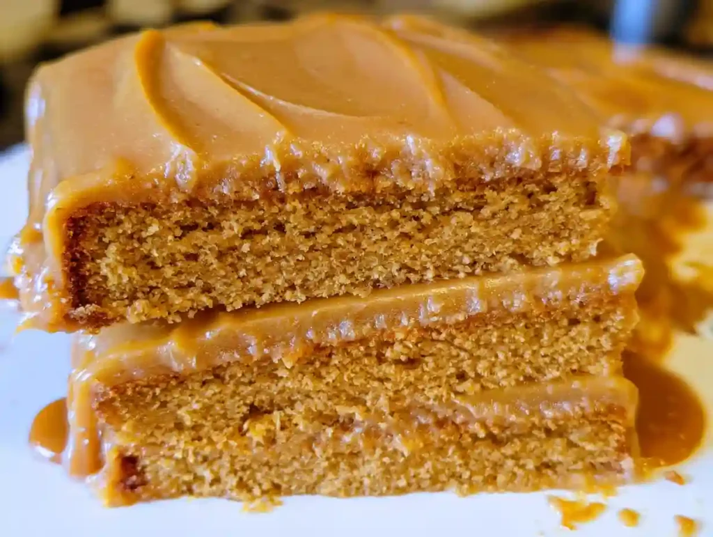 Caramel Cake with Caramel Icing Recipe