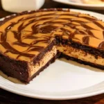 Caramel Cream Cheese Brownie Tart
