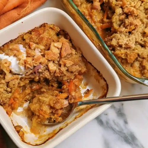 Carrot Cake Cobbler