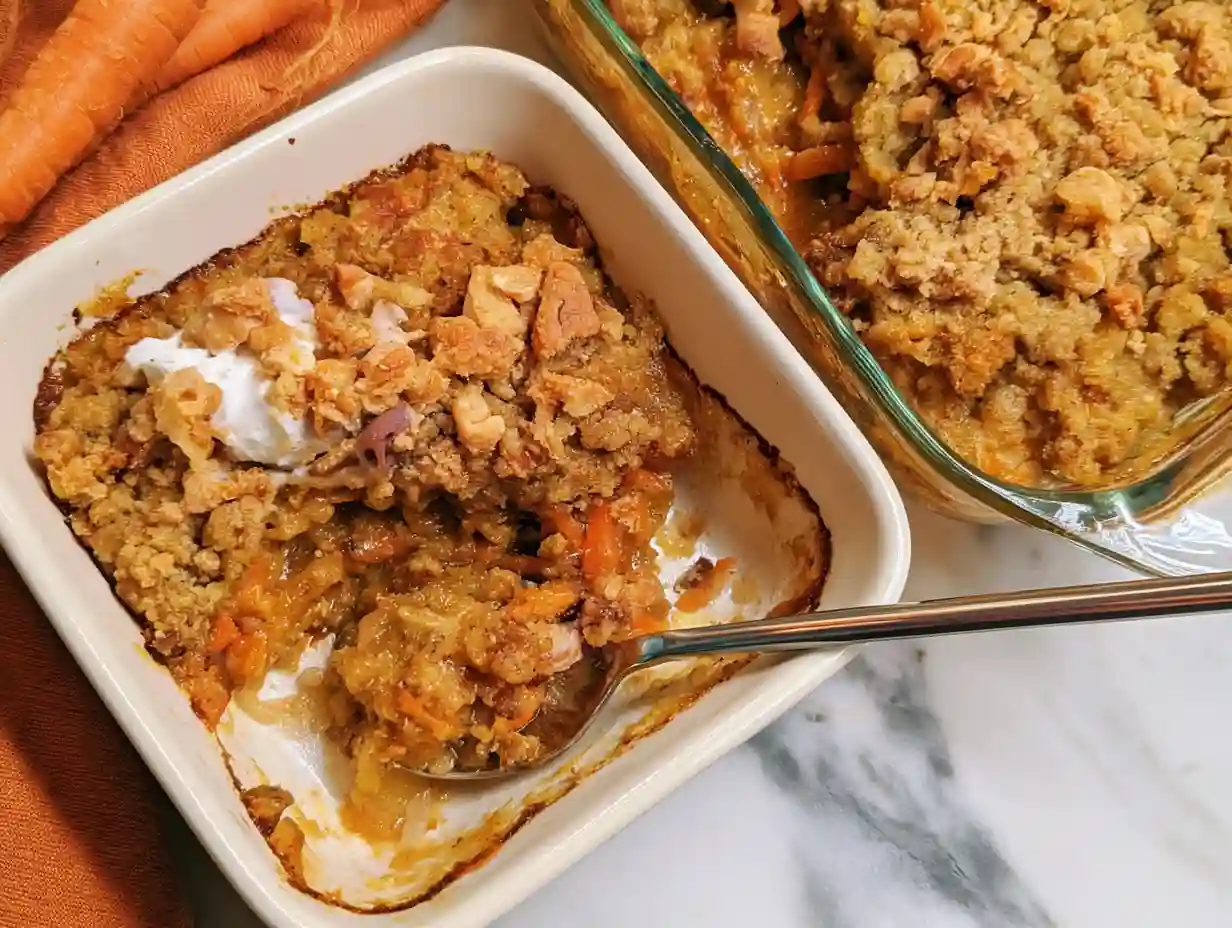 Carrot Cake Cobbler