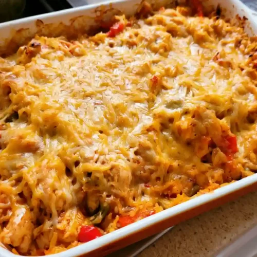Chicken Fajita Casserole