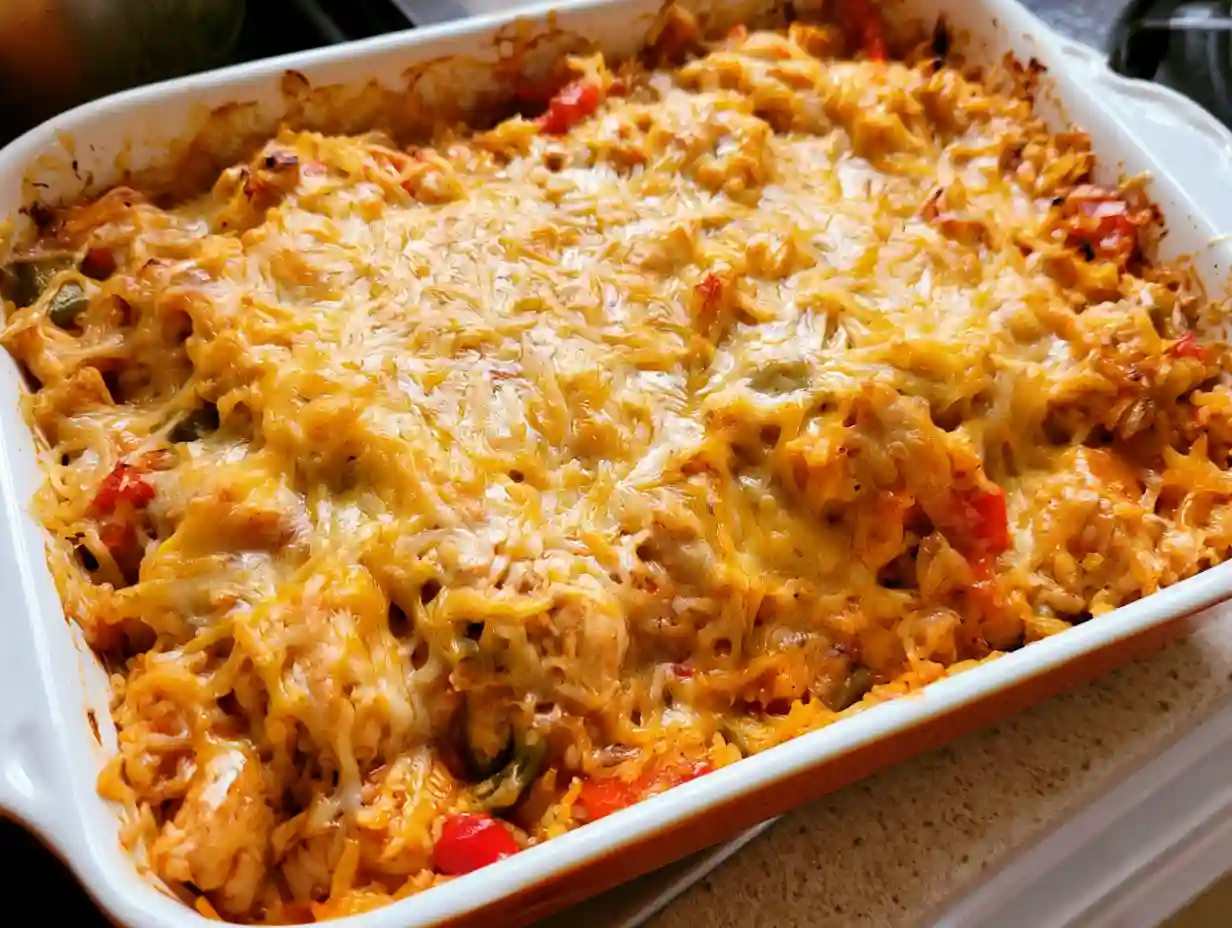 Chicken Fajita Casserole