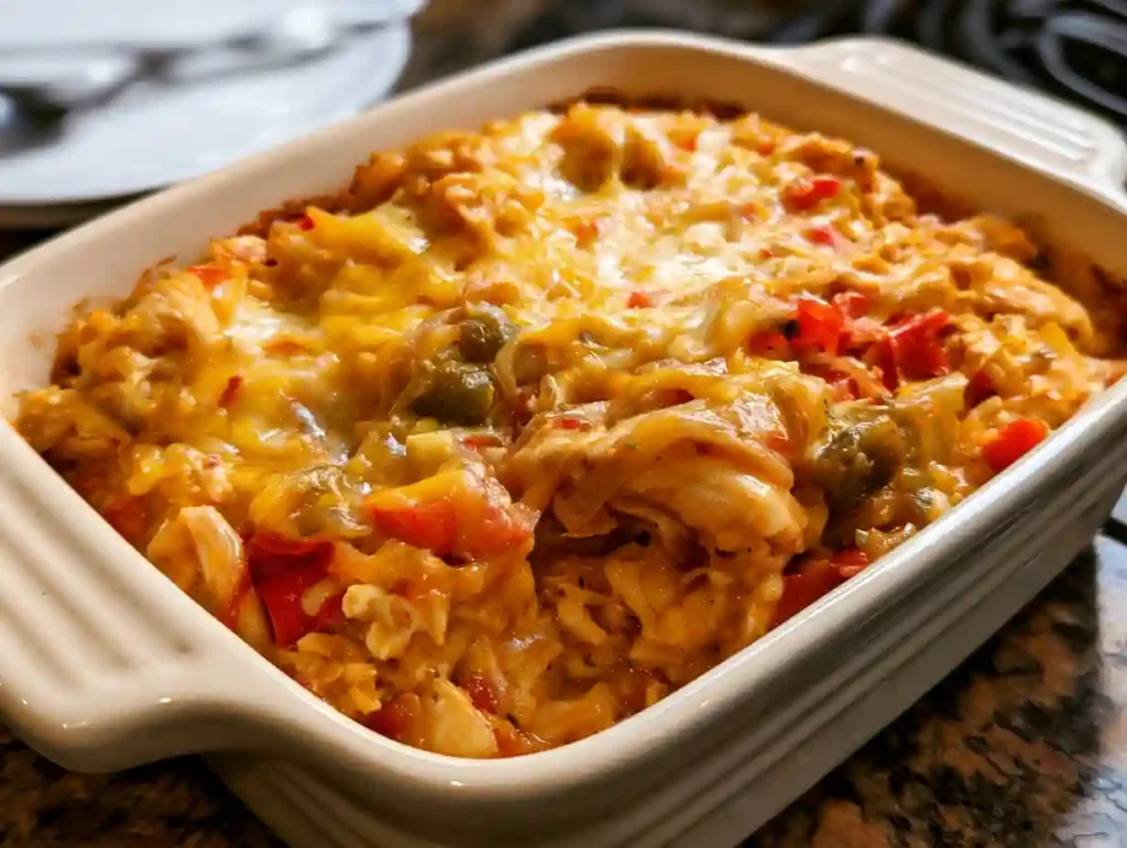 Chicken Fajita Casserole