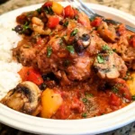 Crockpot Chicken Cacciatore Recipe