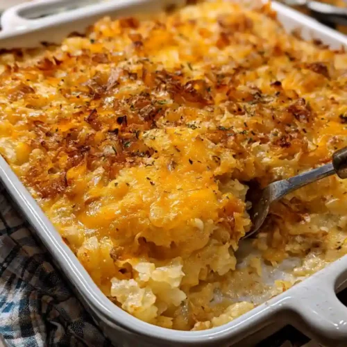 French Onion Funeral Potatoes